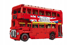 Klocki Londyński Autobus Piętrowy Londyn