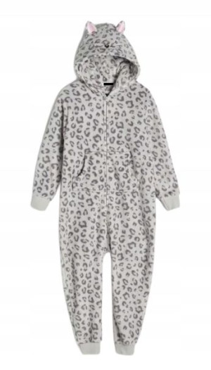 Onesie Kotek Pantera Piżama Dla Dzieci 110/116