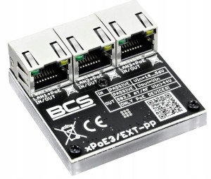 BCS-xPoE3/EXT-PP switch PoE 3 porty