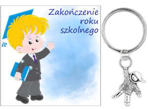 Brelok Zakończenie roku szkolnego szkoła klasa