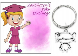 Brelok Zakończenie roku szkolnego szkoła klasa