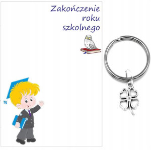 Brelok Zakończenie Roku Szkolnego