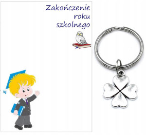 Brelok Zakończenie Roku Szkolnego Klasa Prezent