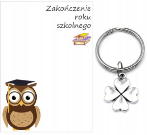 Brelok Zakończenie Roku Szkolnego Klasa Prezent