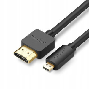 Ugreen Kabel micro HDMI - HDMI 4K 3D 2m 30103