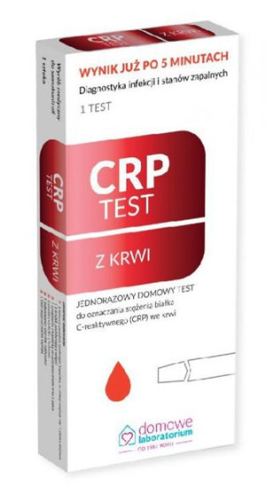 Domowe Laboratorium CRP Test do oznaczania białka C-reaktywnego
