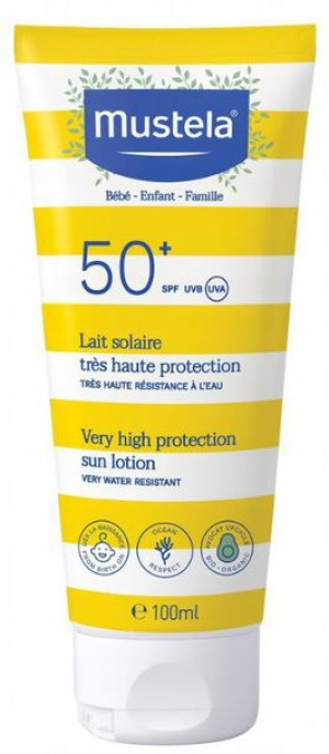 Mustela Bebe Enfant Sun SPF50+ Mleczko przeciwsłoneczne 100ml