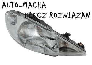 Peugeot 206 reflektor przedni lampa przednia prawa OKAZJA CENOWA