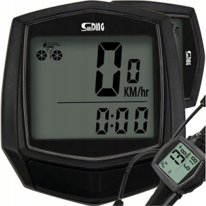 Licznik Rowerowy Wodoodporny Prędkościomierz z LCD