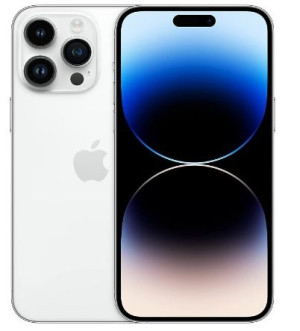 Smartfon iPhone 14 Pro Max 6/128 GB Srebrny Nowy, zaplombowany