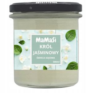 Król Jaśminowy Świeca Sojowa 300Ml Zapachowa