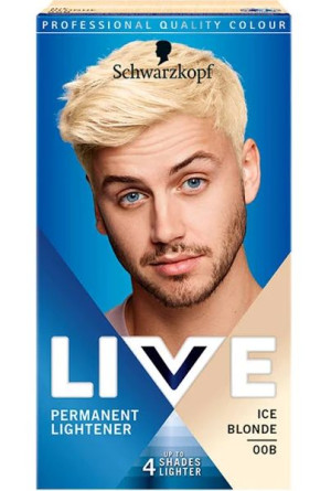 SCHWARZKOPF Live Men - Farba 00B ICE BLOND