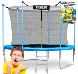 Okazja! Super Trampolina 252cm Ogrodowa Wytrzymała