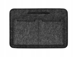Organizer do torebki z filcu PREMIUM CZARNY