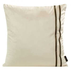 Poszewka Dekoracyjna VELVET 31B kremowy 45x45