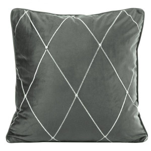 Poszewka PIERRE MARGO srebrna 45x45 Eurofirany