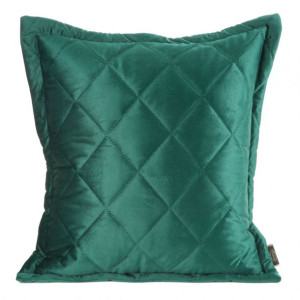 Poszewka KRISTIN1 ciemno zielona 45x45 Eurofirany
