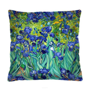 Poduszka 40x40 - IRISES granat Bertoni