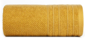 Ręcznik GLORY3 musztardowy 70x140 Eurofirany
