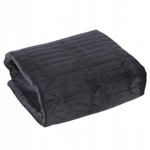 Narzuta SOFIA1 czarna 230x260 Eurofirany