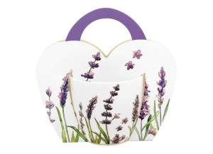 Kubek porcelanowy CLASSIC LAVENDER 460ml serce