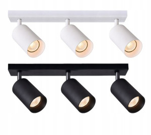 LAMPA sufit KINKIET ŚCIENNY regulowany SPOT 3 GU10
