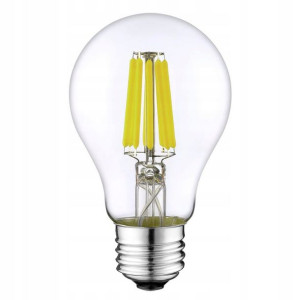 Żarówka E27 Led Filament 8w Biała Zimna Edison A60