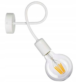 Kinkiet kręcony Lampa żyrandol loft EDISON 1x E27
