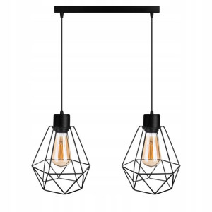 Lampa Wisząca Sufitowa Żyrandol Belka Brylant Loft