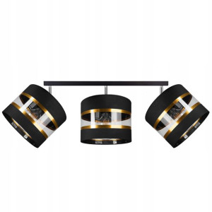 Lampa Wisząca Zwis Sufitowa Żyrandol Abażur Led