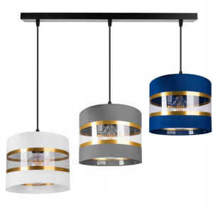 LAMPA WISZĄCA ZWIS żyrandol sufiowa Abażur 2xE27