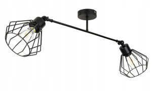 LAMPA sufitowa żyrandol regulowany LOFT E27 Drut 2