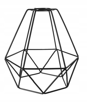 Klosz Druciany Do Lamp Diament Brylant E27 Loft
