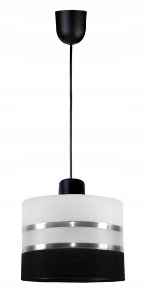 LAMPA WISZĄCA ZWIS żyrandol sufiowa Abażur 1xE27