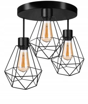 LAMPA ZWIS plafon żyrandol sufitowa LOFT Brylant