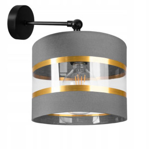 LAMPA KINKIET ścienny regulowany LOFT ABAŻUR 20cm