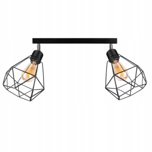 Lampa Wisząca Sufitowa Żyrandol Belka Brylant Loft