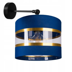 LAMPA KINKIET ścienny regulowany LOFT ABAŻUR 20cm