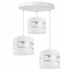 Lampa Wisząca Zwis Sufitowa Żyrandol Abażur Led