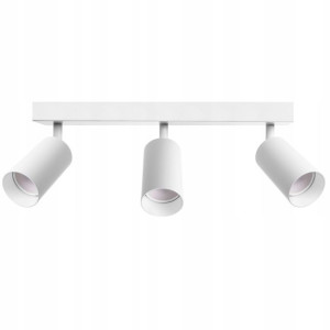 LAMPA sufit KINKIET ŚCIENNY regulowany SPOT 3 GU10