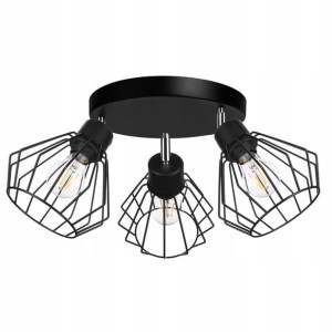 LAMPA plafon SUFITOWA ŻYRANDOL loft BRYLANT DRUT