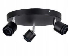 Lampa wisząca plafon potrójny wiszący gwint E27