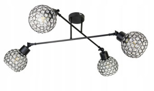 LAMPA sufitowa żyrandol regulowany LOFT ruch 4 E27