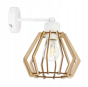 LAMPA KINKIET E27 ścienny stały loft drew BRYLANT