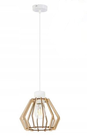LAMPA plafon SUFITOWA ŻYRANDOL ruchomy loft DREWNO