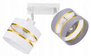 LAMPA plafon ruchomy żyrandol sufitowa ABAŻUR 20cm