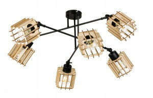 LAMPA sufitowa żyrandol regulowany LOFT METAL 6