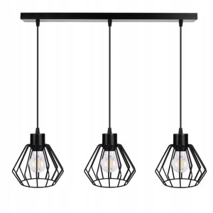 Lampa Wisząca Sufitowa Żyrandol Belka Brylant Loft