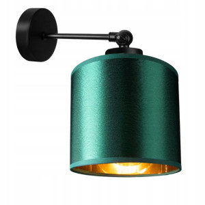 LAMPA PLAFON ruchomy żyrandol sufiowa ABAŻUR złoty