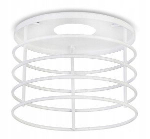 Klosz druciany METAL do lamp na E27 LOFT SPRĘŻYNA